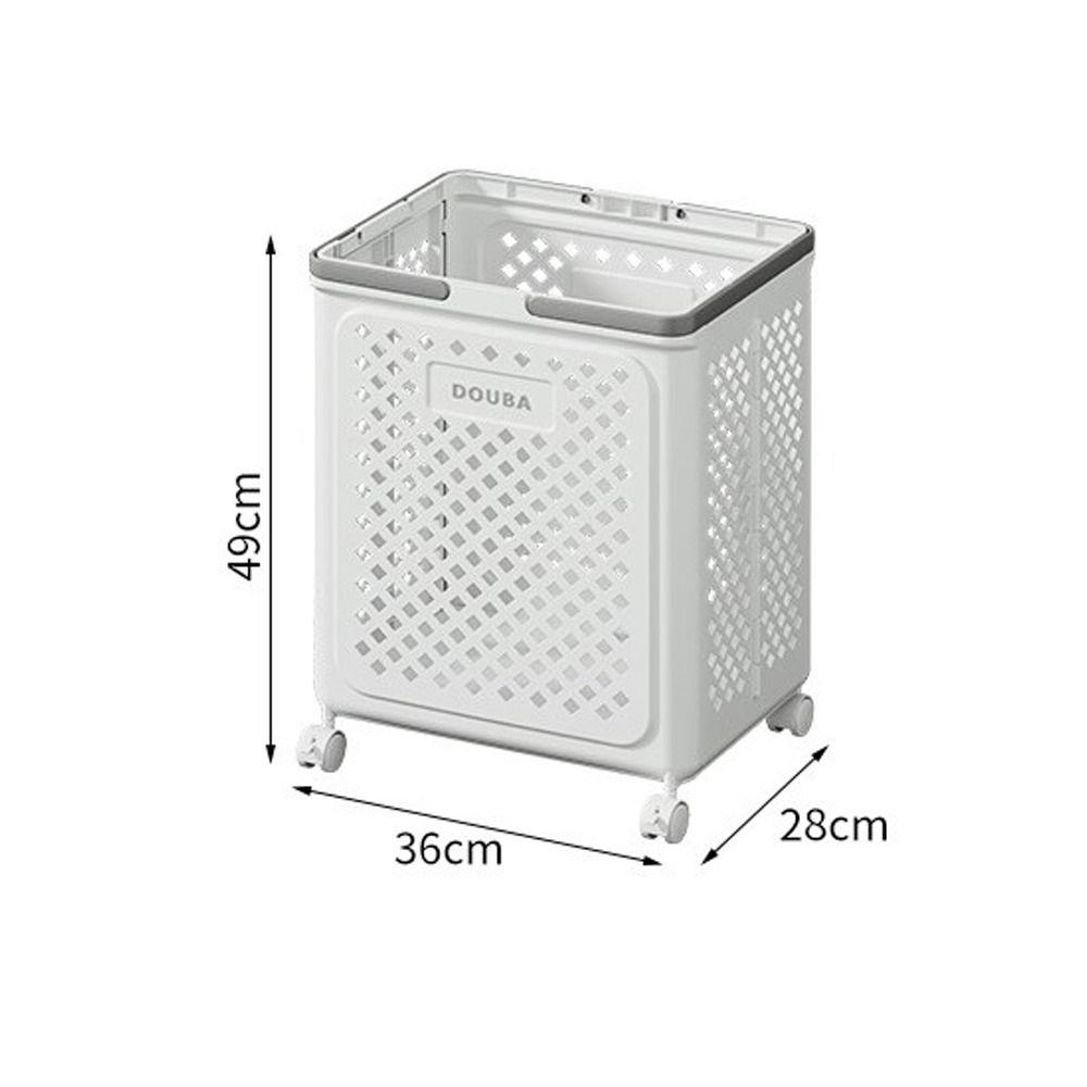 Полая коробка для хранения корзина для белья на колесах корзина для грязной одежды прочная складная корзина для белья
