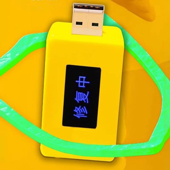 Multi-Device Phone Battery Optimizer Current Voltage Capacity Tester Charging Adapter with Real-Time Voltage Monitor Fixes Lag & Extends Battery Life