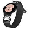 Watch Strap with Quick Release Connector for Samsung Galaxy Watch 5  /  Watch4 40  /  42  /  44  /  45  /  46mm Milanese Watch Band Rhinestone Decor