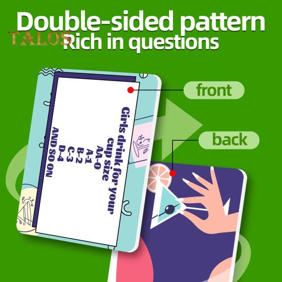 50 шт./набор карточных игр для пар, вечеринок, вечеринок, налаживания отношений для взрослых, интерактивных карточек для разговоров, настольных игр, подарков на годовщину ко Дню святого Валентина