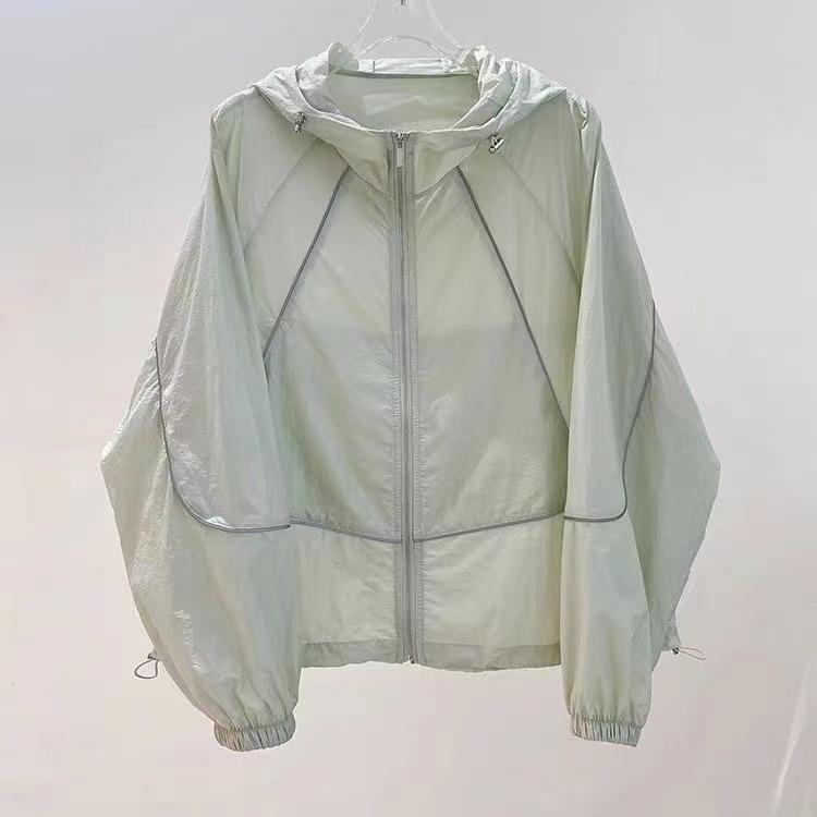 Breathable Sunscreen Clothing Women's Summer Thin Jacket Loose All-match Sunscreen Clothing Air-conditioned Cardigan Jacket