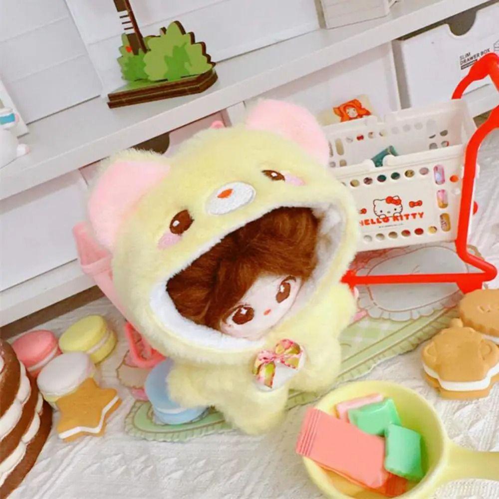 Плюшевая набивная кукла мультяшное животное комбинезоны замена идол плюшевая кукла одежда подарок на день рождения