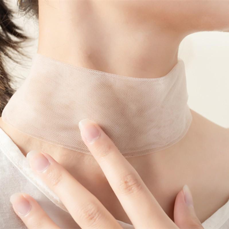 Универсальный черный шарф на шею с магнитной пряжкой — дышащий и легкий летний аксессуар