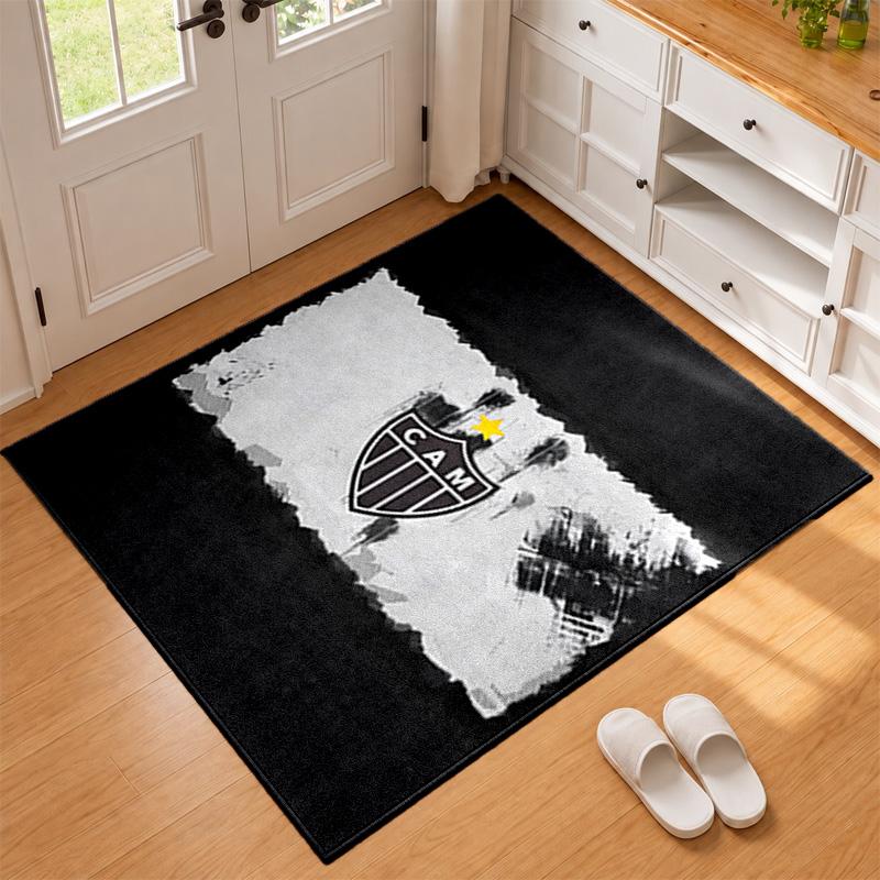 Clube Atletico Mineiro Carpet Door Mat for Living Room or Bedroom Protective Mat Under Chair Office Decoration Christmas Gift Birthday Present