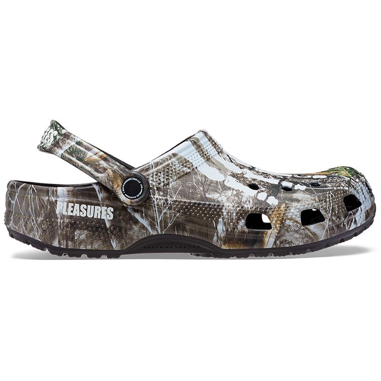 Pleasures X Realtree X Crocs Classic Clog Skeleton - Edge Camo Unisex Sneakers Green 208267-960
