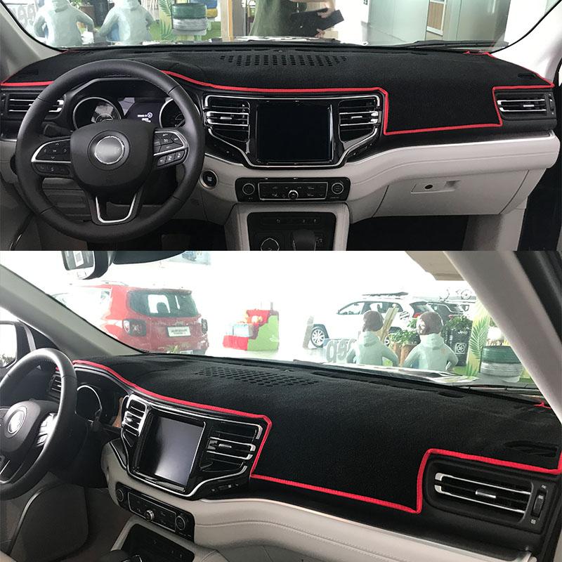Для Jeep Grand Commander Chrysler 2018-2021 Dashmat крышка приборной панели приборная панель солнцезащитная накладка украшения