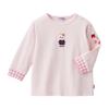 MIKI HOUSE Long Sleeve Rabbit Made In T-Shirt, Japan, Girls' Baby/Kids' Clothing, 90cm, Pink, 10-5247-490