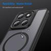 Чехол для Motorola Moto Edge 60 Fusion Чехол Magsafe Для Moto Edge 60s Pro Матовый Прозрачный Магнитный Беспроводная Зарядка Ударопрочный Funda