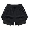 Men's Quick-Dry Swim Trunks: Flat-Leg, Double-Layer, Anti-Exposure Shorts