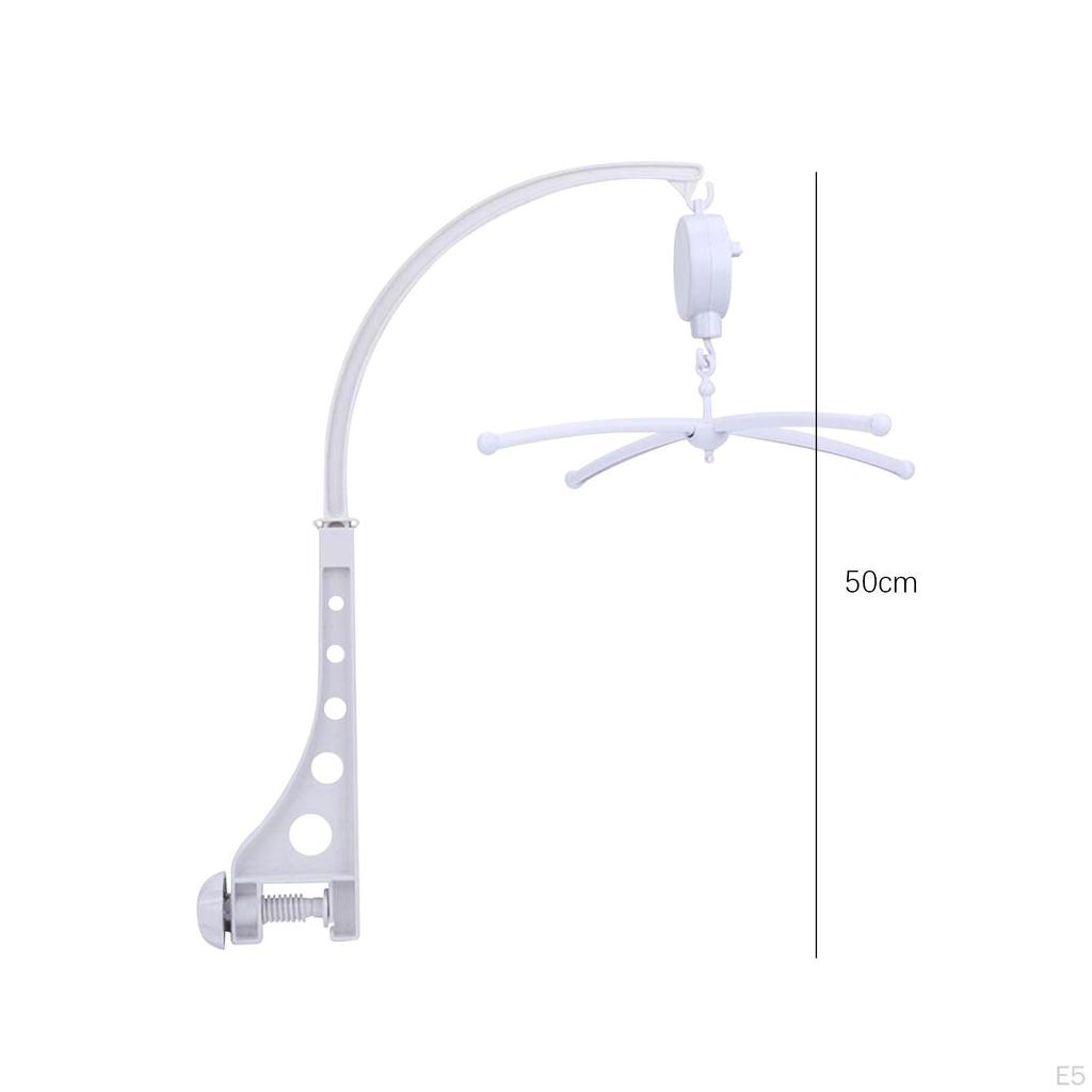 Детская кроватка с дугой для подвесных игрушек и держателем для декоративных игрушек