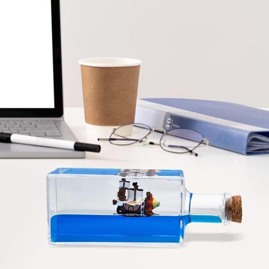 Жидкое украшение для круизного корабля, не тонущая пиратская лодка, дрейфующая бутылка, настольное украшение для детей и взрослых, подарок на Рождество и день рождения