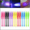 6 шт. ручка-шпион с невидимыми чернилами и УФ-светом, волшебный маркер для секретного сообщения, сундук с сокровищами, призы, детские сувениры на вечеринку, игрушки, подарок