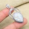 Rainbow Moonstone Gemstone Handmade 925 Sterling Silver Jewelry Pendant For Mother Gift