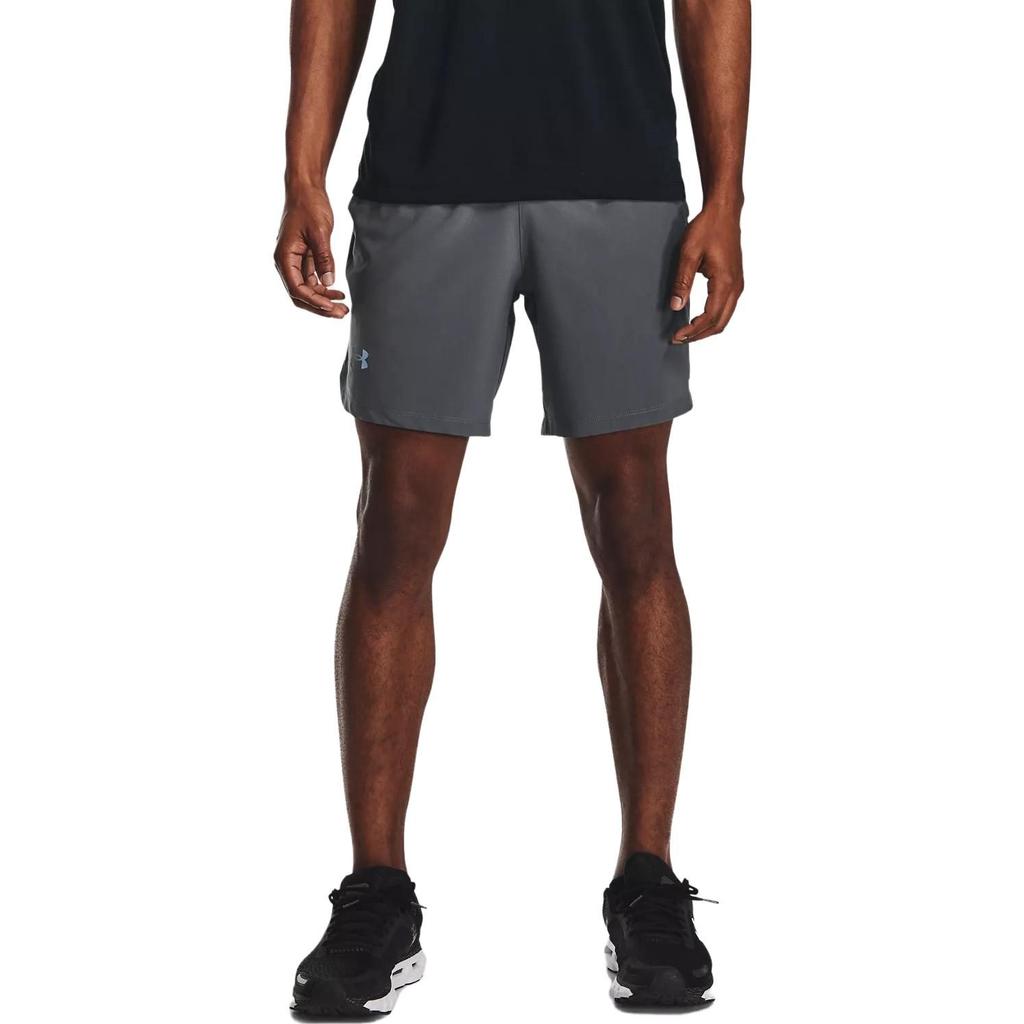 Under Armour Спортивные шорты мужские персиково-серые умеренные 1361493-014