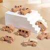 8pcs Wooden Small Cars, Grasping Training Toys, Gift for Kids
