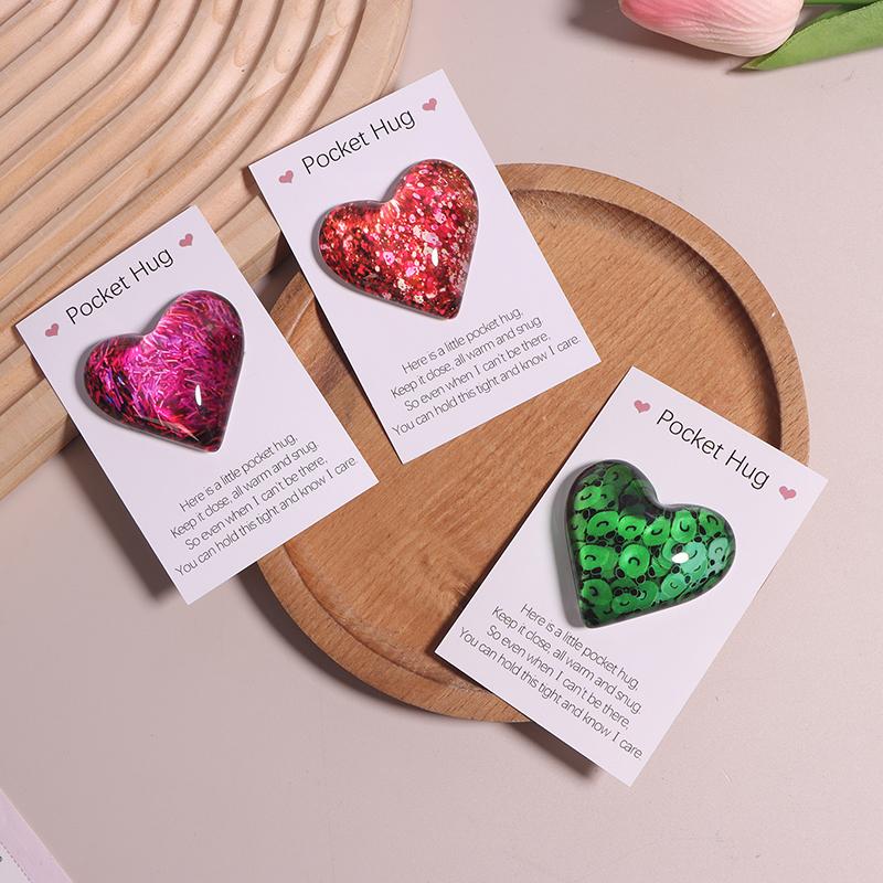 Love Heart Pocket Hug Gift For Couples Valentine’S Day Gift Love Token Expressing Long Distance Thoughts