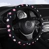 Flower Printed Car Cover Non-slip Safety Belt Protector Universal Belt Protector  For Car