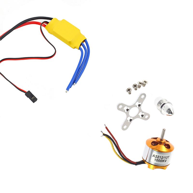 XXD A2212/A2208 930 кВ 1000 кВ 1400 кВ 2200 кВ 2700 кВ бесщеточный двигатель с регулятором скорости ESC 30 А