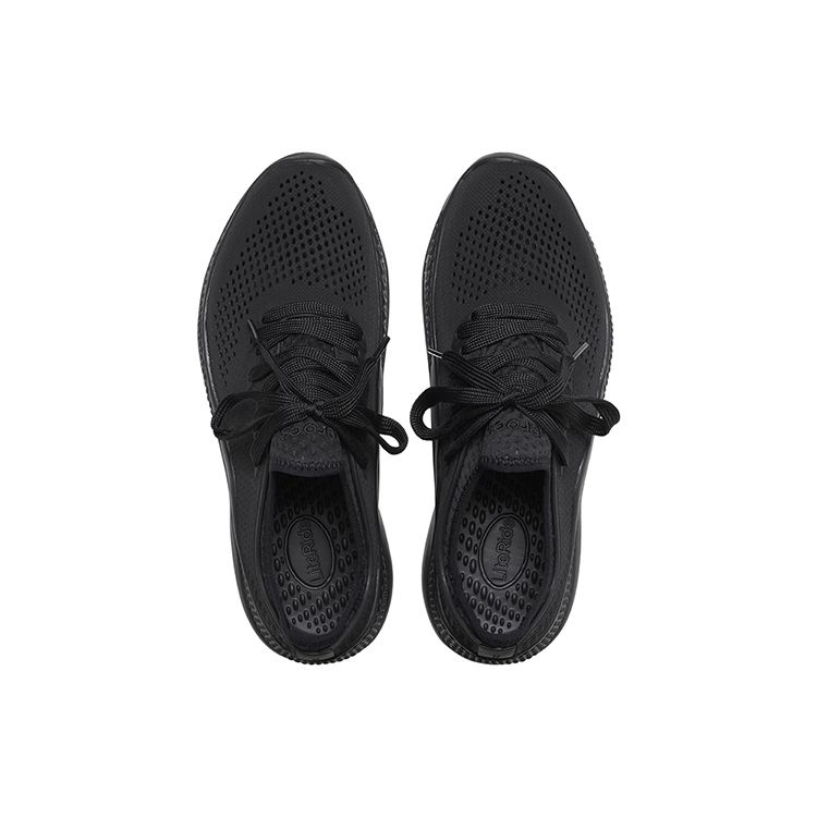 Crocs Женские кроссовки для хайкинга Literide 360 Lightning на шнуровке, черные 206705-060