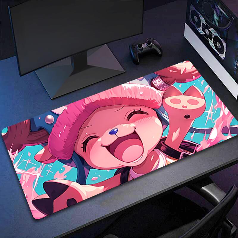 Anime Gaming Speed Mouse Pad Anime One Piece Gamer Large Durable New Mouse Mat Keyboard XXL Mousepad Computer Desk Mat