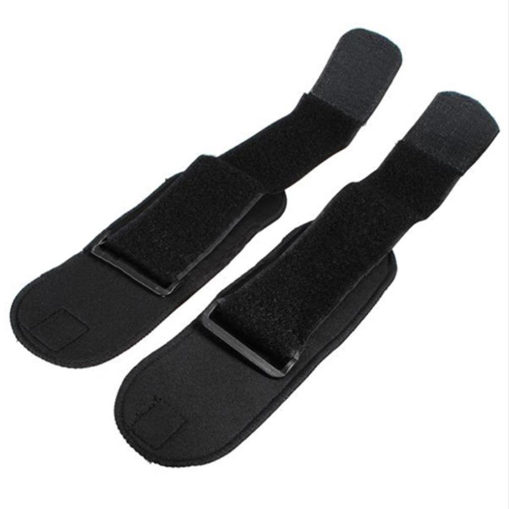 2 Pcs Adjustable Breathable Sports Running Cycling Wrist Guard Wrap Protector (Black)