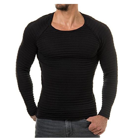 Осенне-зимняя новая мужская футболка с длинными рукавами и круглым вырезом, мужская базовая рубашка из чистого хлопка, повседневная свободная базовая футболка больших размеров