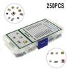 250PCS Tactile Push Button Switch Momentary Tact For SMD 10Value Kit