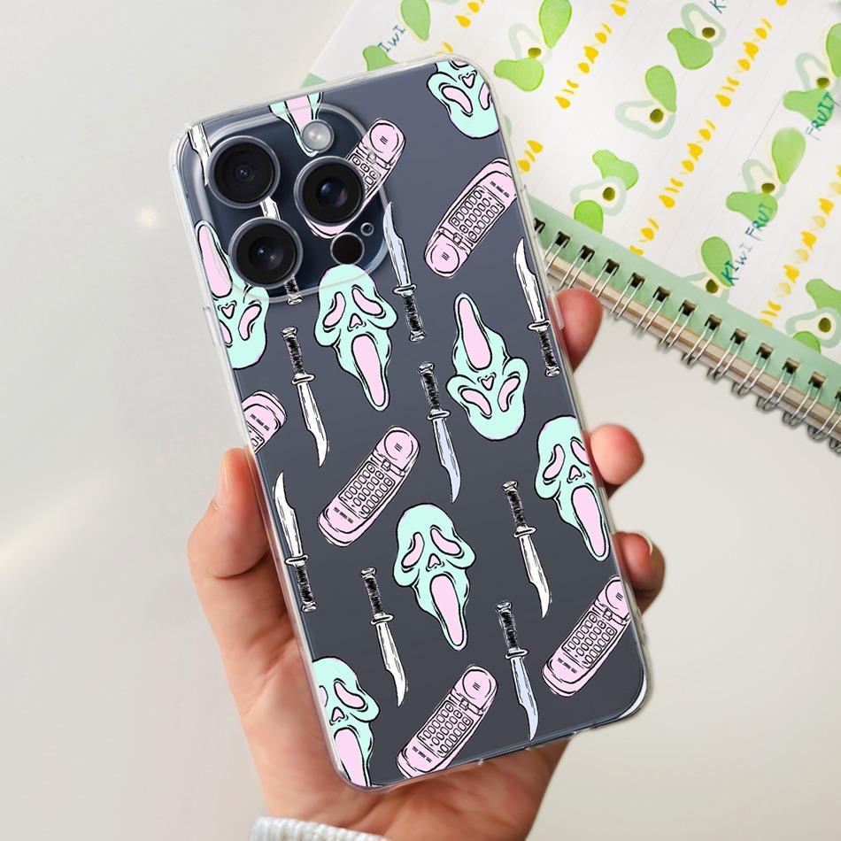Fashion Elegant Phone Case For iPhone 15 Pro Max iPhone15 Soft Silicone TPU Back Cover Bumper For iPhone 15 15Pro 5G 2023