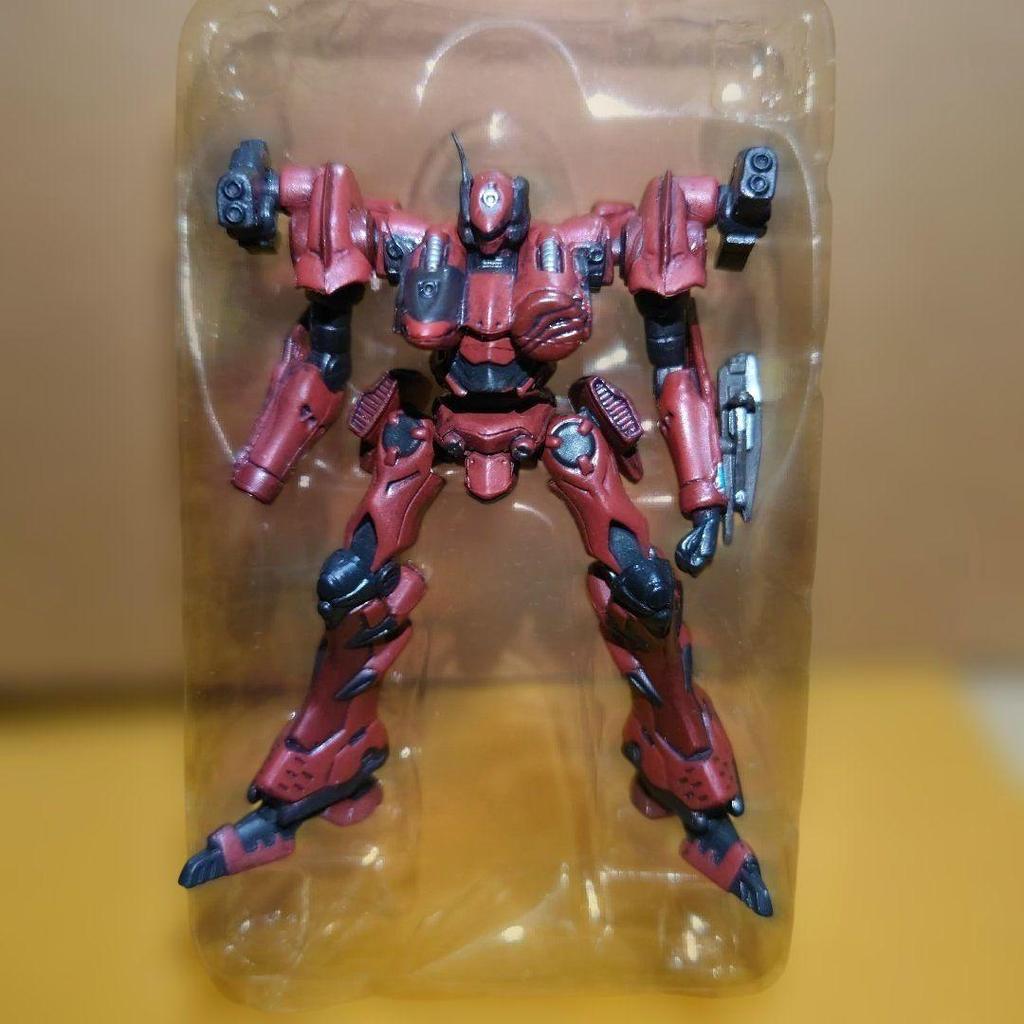 Б/у Armored Core Mirage Поздняя модель Красный Монетная фигурка Kotobukiya