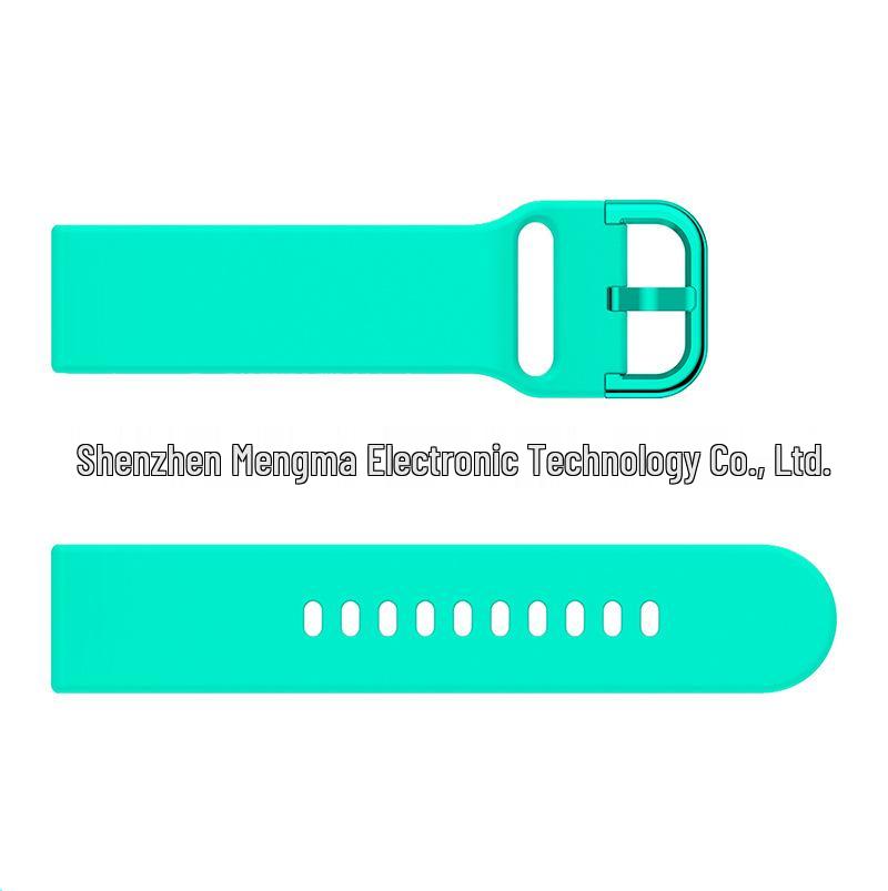 Силиконовый ремешок для часов Samsung Galaxy Active2, совместимый с часами 20/22 мм, включая Huawei GT5.