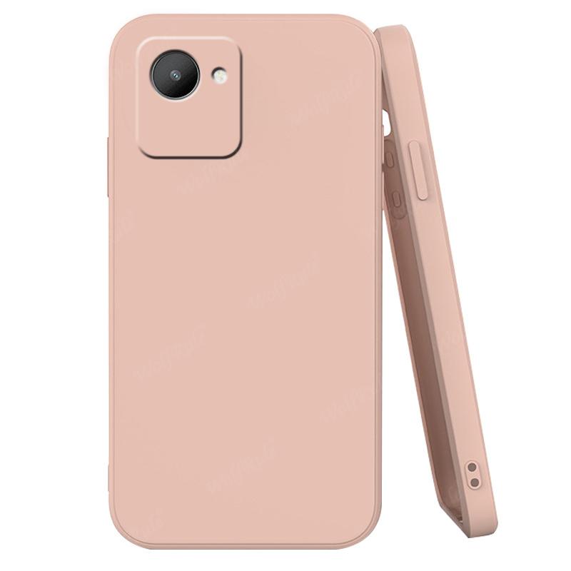 Для Чехол OPPO Realme C30 Чехол Для Realme C30 Capas Противоударный Бампер Жидкий Силикон ТПУ Мягкий Чехол Для OPPO Realme C30 Fundas