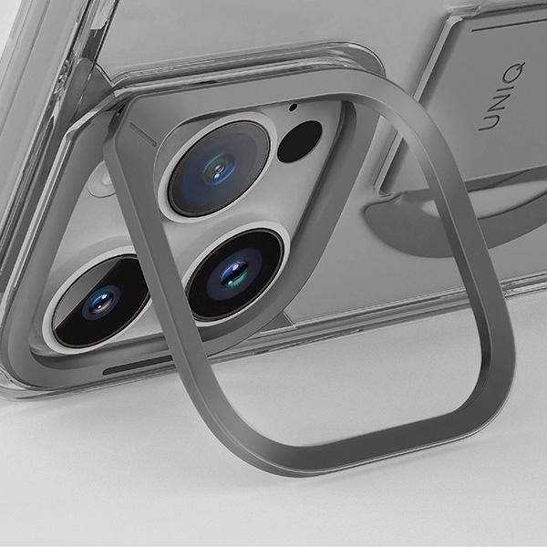 Uniq Heldro Max Case for iPhone 16 Pro 6.3 MagClick Charging Transparent/Clear Lucent