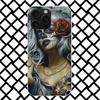 Чехол для телефона Catrina Beautiful Rose Girl Skull для iPhone 17 Air 16 16E 15 14 Plus 13 Mini 12 11 Pro Max 7 8 + SE 2020 Мягкий чехол