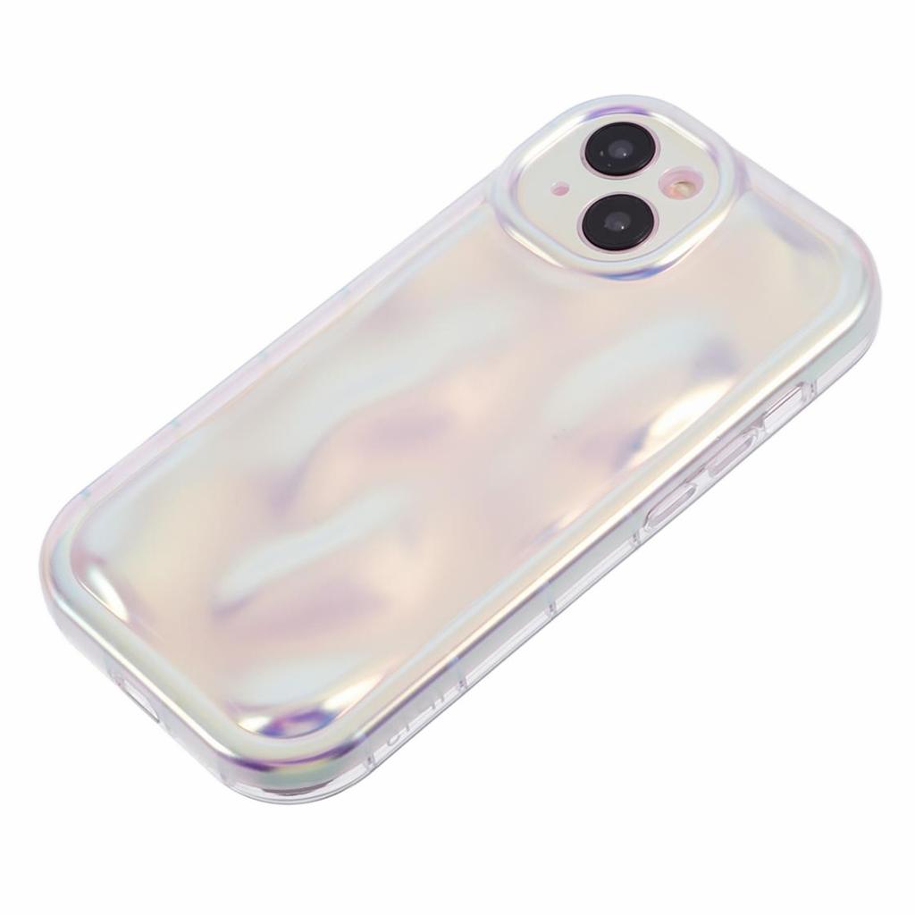For iPhone 13 Case Laser Meteorite Pattern Soft TPU Shockproof Cover