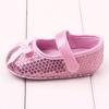 Baby Girl Shoes Spring Autumn Infant Toddler Pre-walker Shoes Bling Bow Princess Newborn Baby Soft