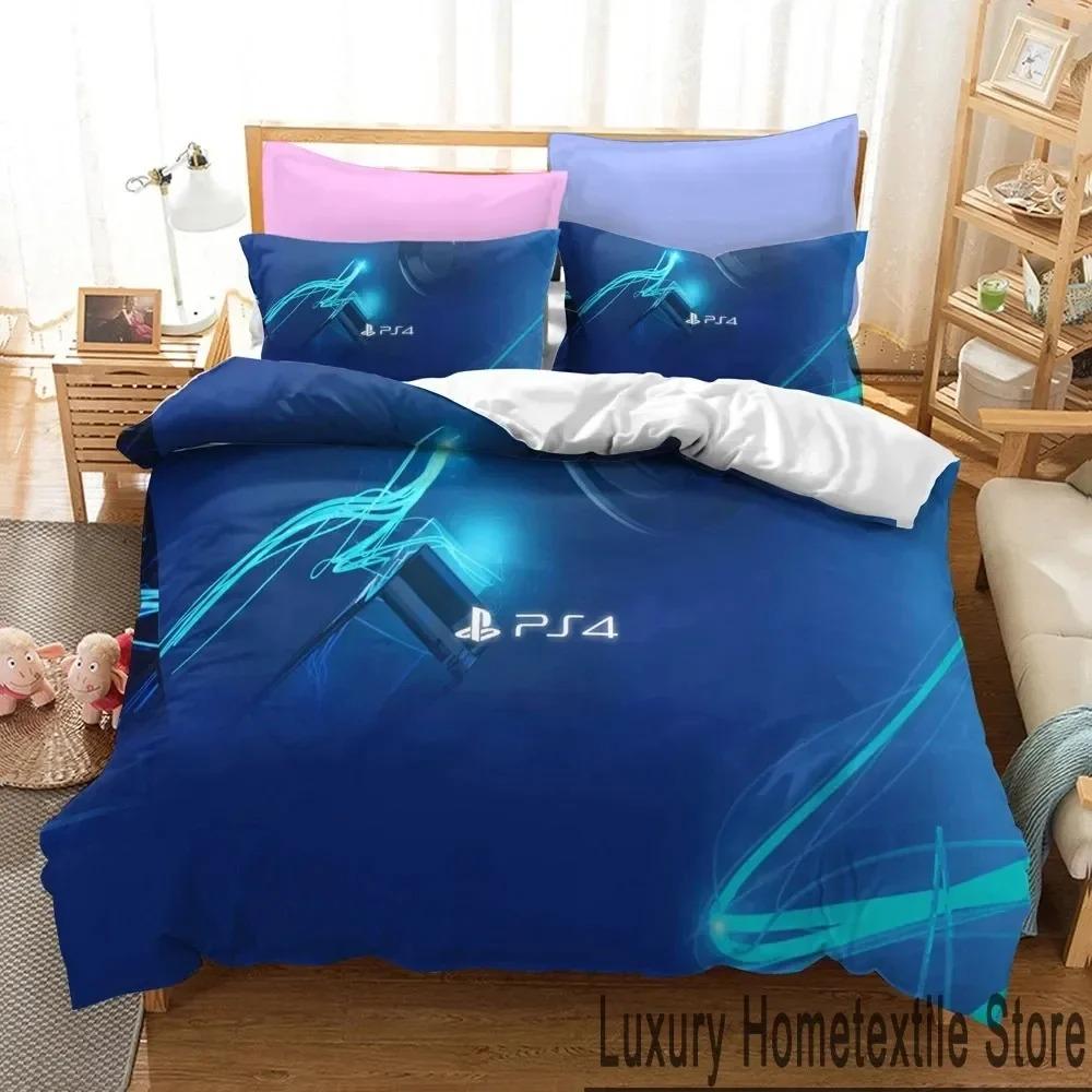 3D-принт Play Station Aoxo Комплект постельного белья для мальчиков и девочек Twin Queen King Size Пододеяльник Наволочка Кровать для мальчиков Взрослый Домашний текстиль