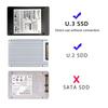 Xiwai Адаптер-хост PCIe X1 для материнской платы PM1735 с NVMe PCIe SSD 4.0 U.2 U.3 SFF-8639