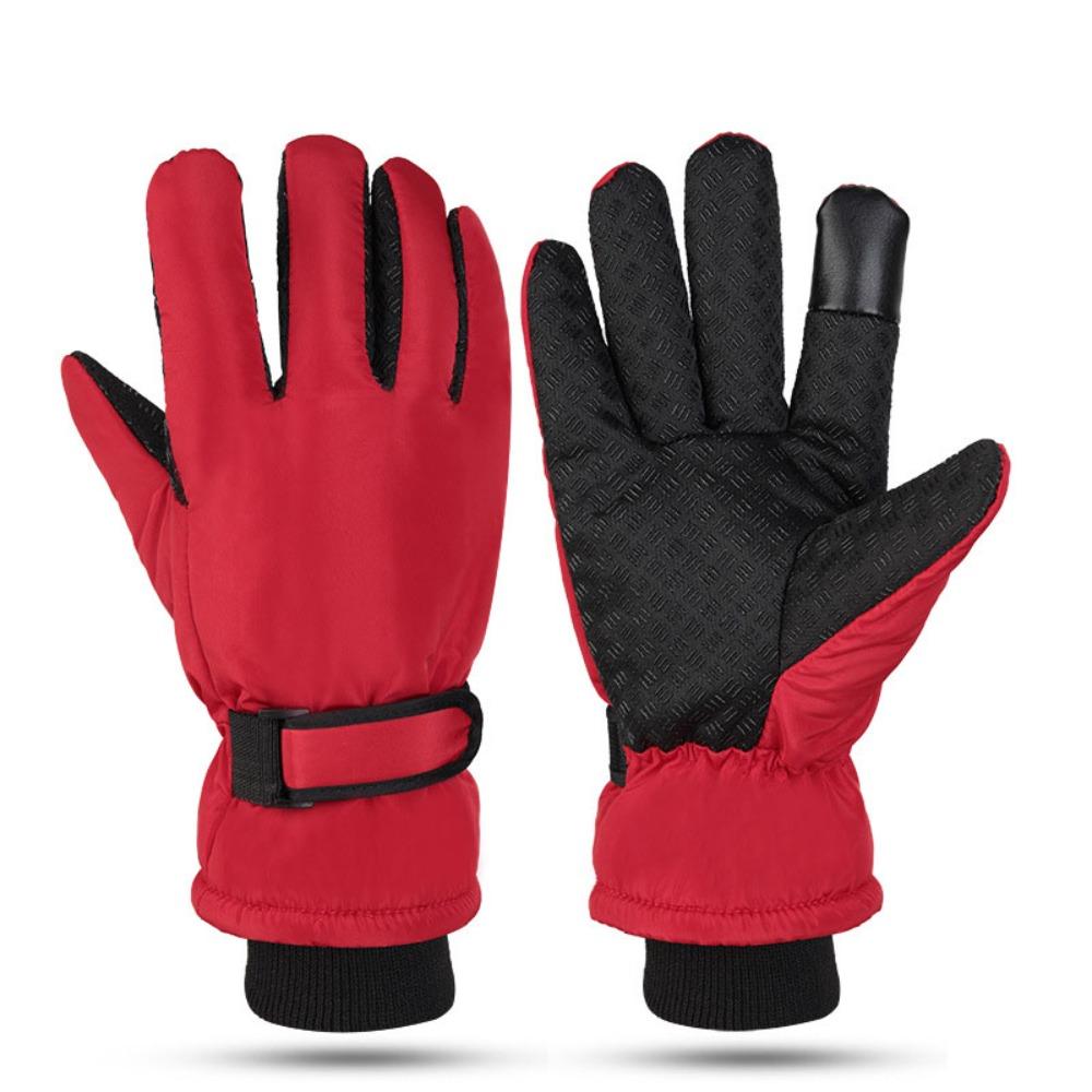 Touch Screen Warm Ski Gloves Waterproof Thermal Snow Gloves For Women Man