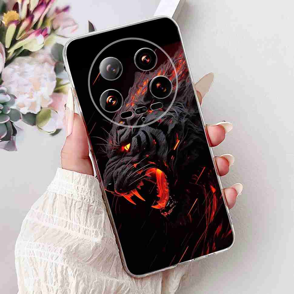 Case For Xiaomi 14 Ultra Butterfly Silicone Soft Phone Cover For Xiaomi Mi 14 Mi14 Ultra Shockproof Back Fundas Xiaomi 14Ultra