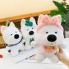 Highland Bowknot West White Terrier Plush Toy Cartoon Animal Child Doll Scene