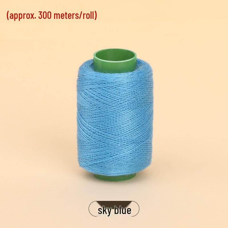 Черно-белые бытовые катушки швейных ниток - Идеальны для починки одежды и квилтов