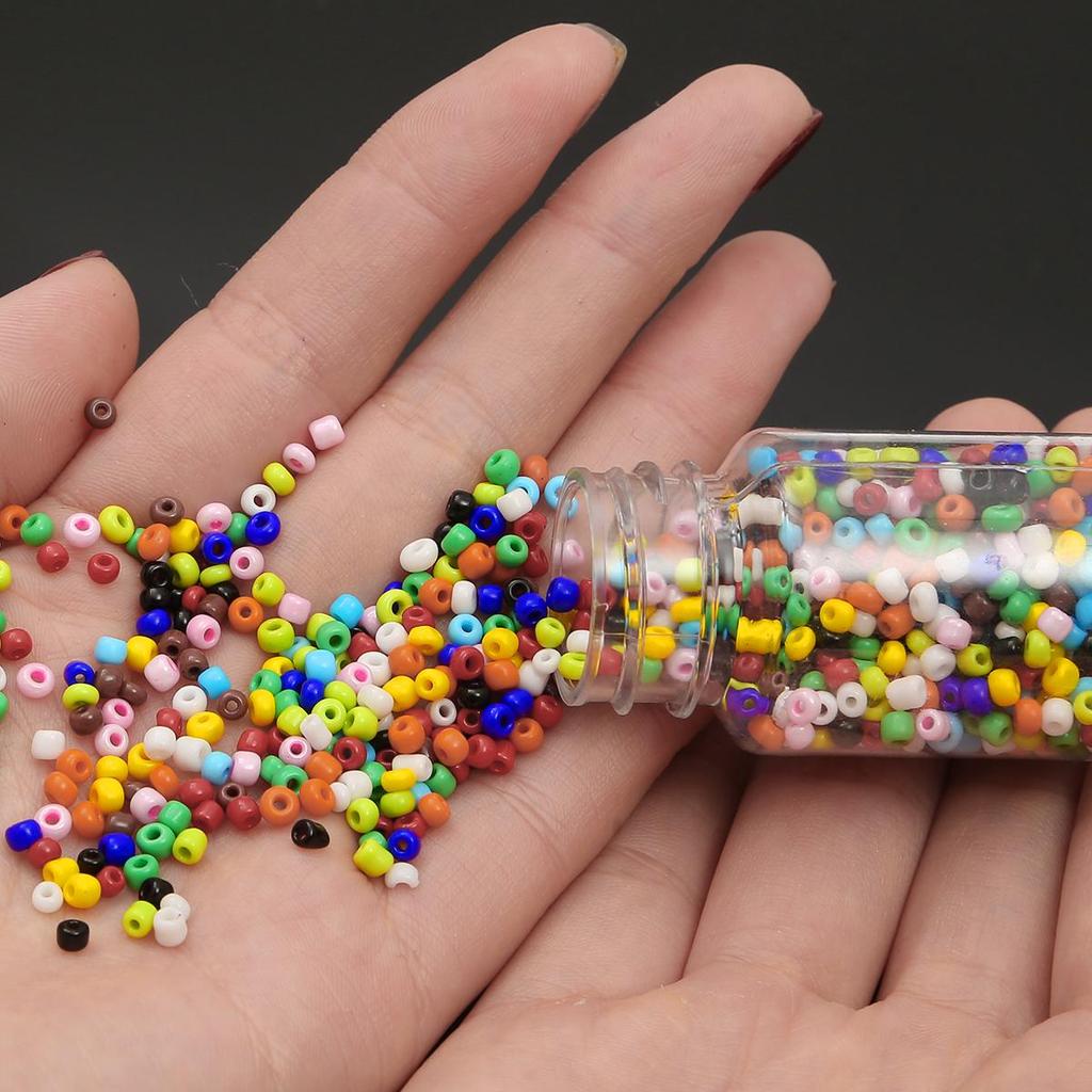 2 мм 3000 шт стеклянные бусины в бутылках для изготовления ювелирных изделий своими руками, аксессуары