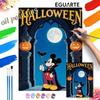 Набор для рисования по номерам «Вампир Микки Маус, тыква, луна», масляная живопись. ручная работа DIY painting украшение дома подарки
