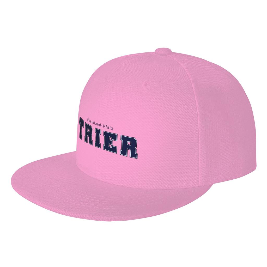 Fashion City of Trier Flat Brim Sun Hat Running Cap FeUnisex