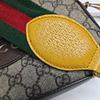 [Б/У] Серия Neo Vintage Металлическая голова тигра с золотым логотипом Монограмма Холст и Кожа Сумка для камеры - Очень хорошее #BOQEC0