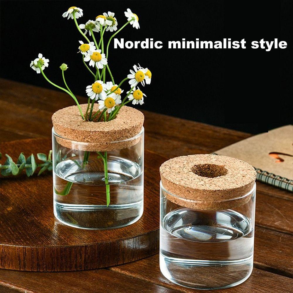 Стеклянные гидропонные растения цветочный горшок прозрачная экологическая стеклянная ваза украшение для рабочего стола