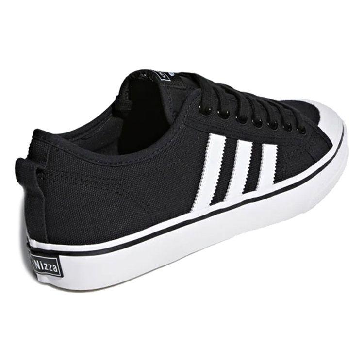 adidas Черно-белые кроссовки унисекс Nizza CQ2332