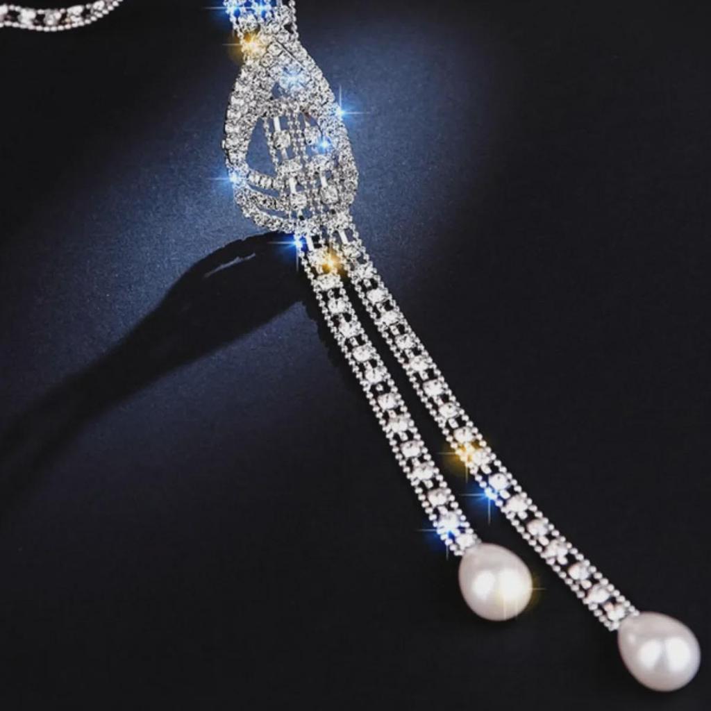 Элегантное длинное ожерелье с цепочкой-коготь: Простая, универсальная, элитная роскошь для женщин — идеально подходит для осеннего и зимнего стиля