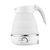 Foldable Kettle 0.6L Travel Silicone Stainless Steel Base Camping Kettle 5 Modes Temperature