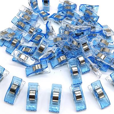 30/10 шт. универсальные зажимы для шитья, красочные пластиковые ремесленные зажимы для лоскутного шитья, безопасные зажимы для вязания, бумажная ткань, аксессуары «сделай сам»